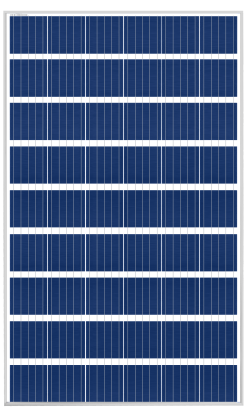 pannello fotovoltaico a 54 celle a bassa potenza