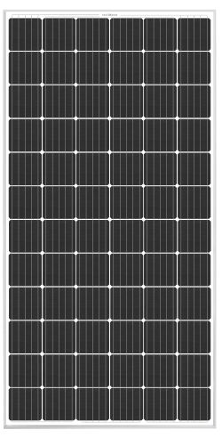 Paneles Fotovoltaicos monocristalinos 372 Eco high power