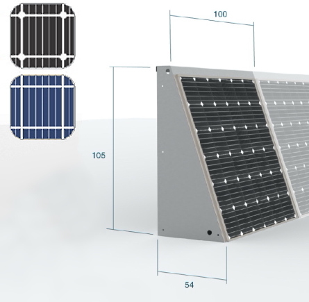 sunrail parapetto modulare fotovoltaico